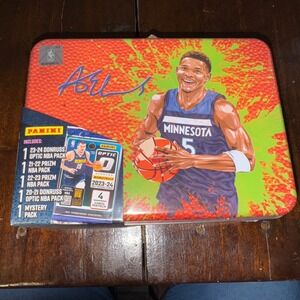 Anthony EdwardsPanini Basketball Lunch Box Tin New Sealed Timberwolves!